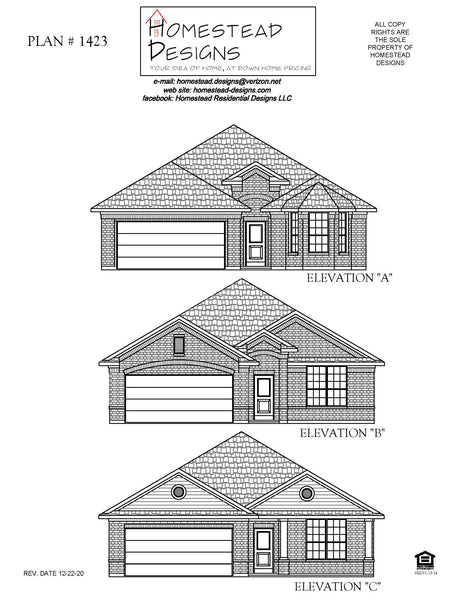 Plan 1423 (CAD)