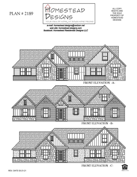 Plan 2189 (CAD)